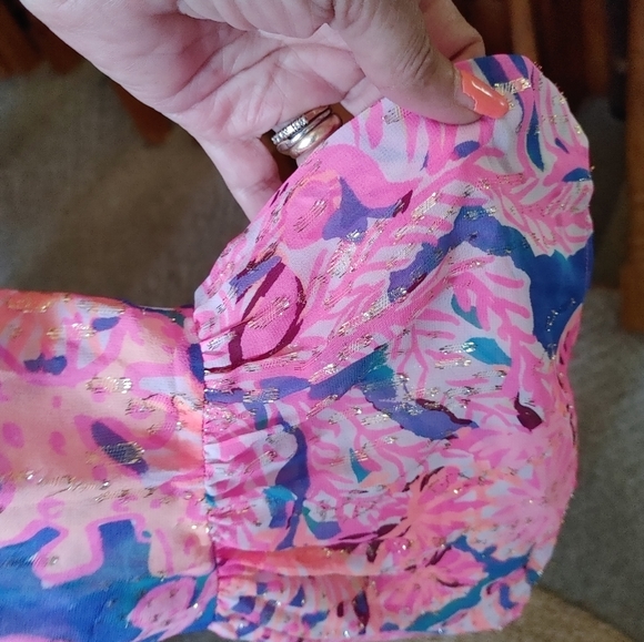 Lilly Pulitzer Matilda Silk Tunic Dress Sx.XS - Picture 7 of 9